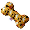 Mirage Pet Products Happy Halloween 8 in. Bone Dog Toy 1358-TYBN8